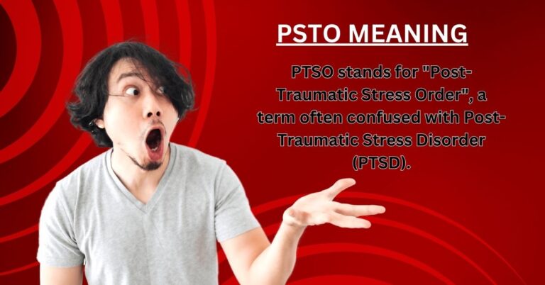 ptso meaning